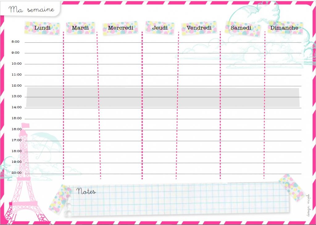 7 Semainiers Pour Vous Aider Vous Organiser Simplement Organis e 7 Semainiers Pour Vous Aider Vous Organiser Simplement Organis e