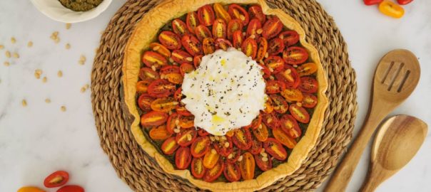 tarte à la tomate