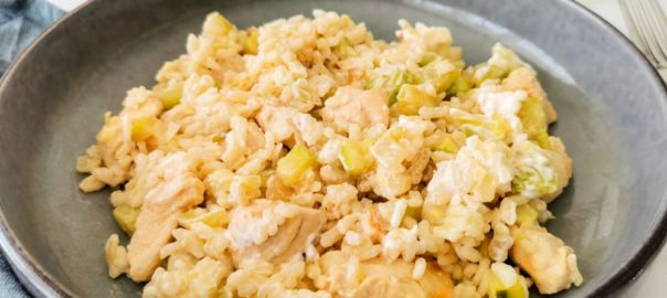 risotto aux courgettes