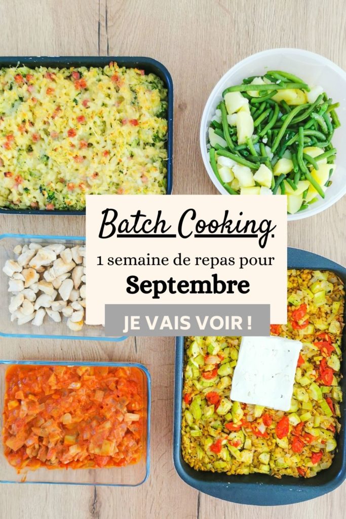 batch cooking septembre
