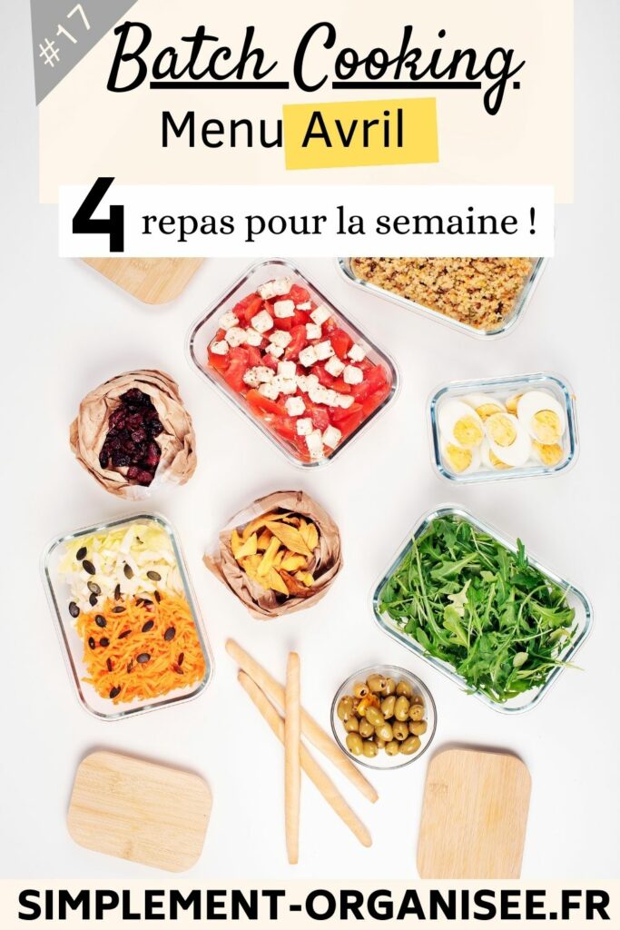 recettes avril
