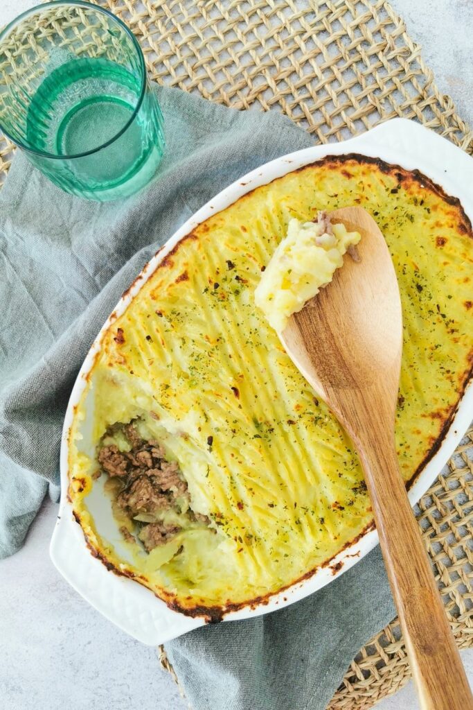 hachis parmentier à la courgette