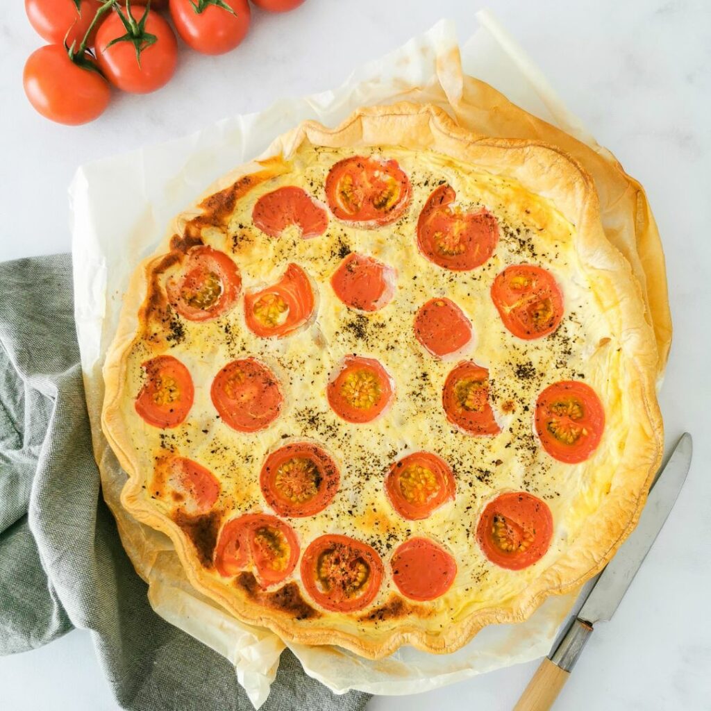 quiche au thon tomates et moutarde