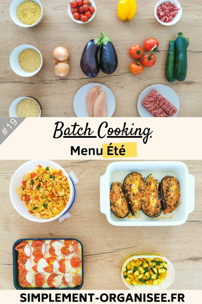 batch cooking été