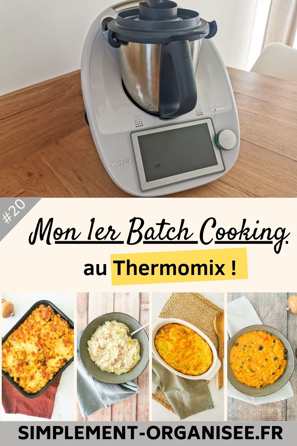 batch cooking au thermomix