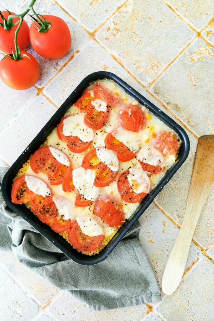 gratin aux tomates