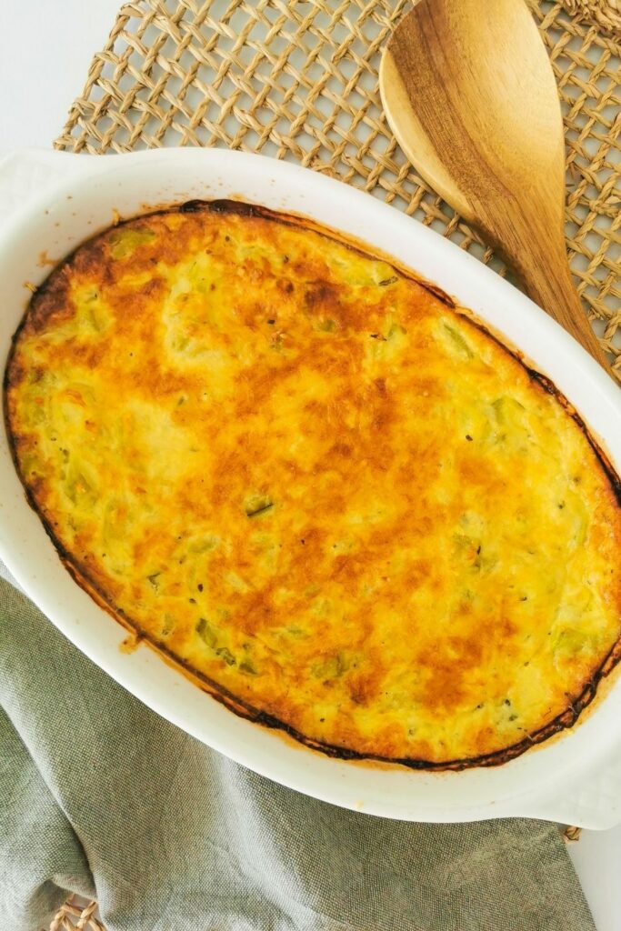 gratin de courgettes au chèvre