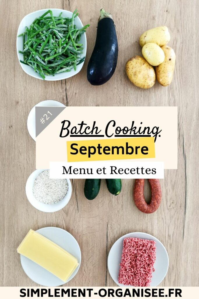 batch cooking septembre