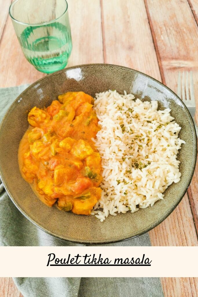 poulet tikka masala