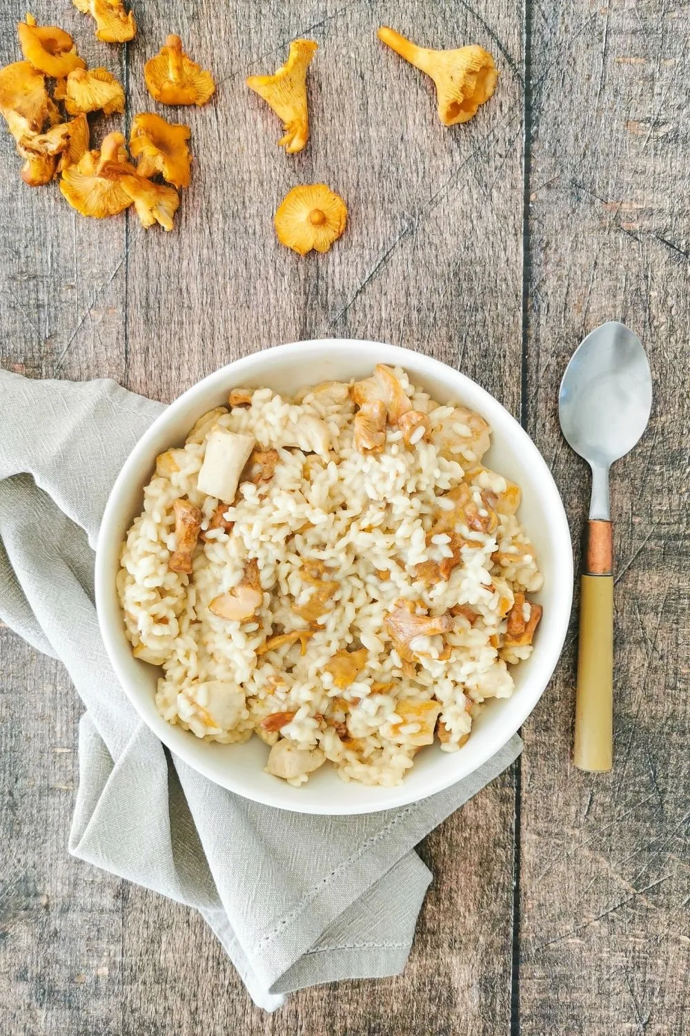 risotto aux girolles