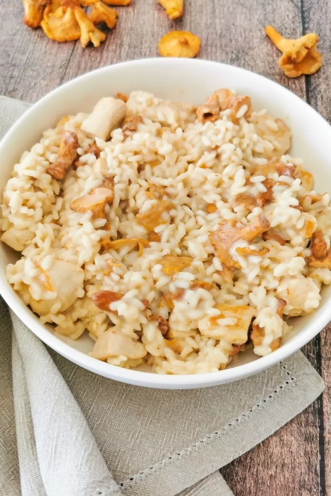 risotto aux girolles